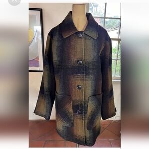 Pendleton Ladies' Wool Blend Topper Coat NWT